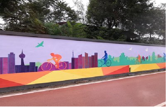 南平墙体彩绘-围墙