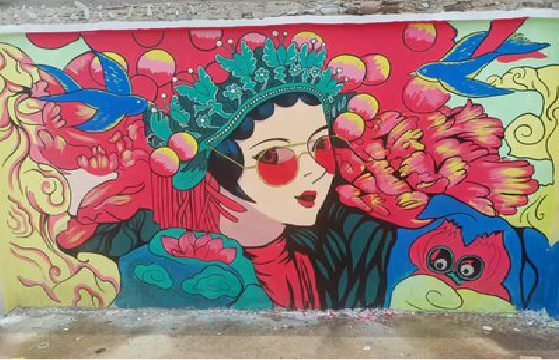 南平墙体彩绘-网红墙