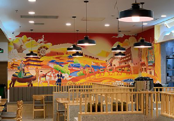 南平商业空间彩绘介绍。