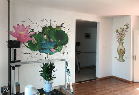 南平墙体彩绘相比墙纸的优势。