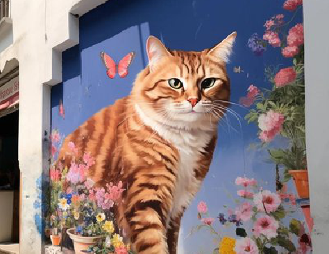 南平自己绘制有个性的手绘墙