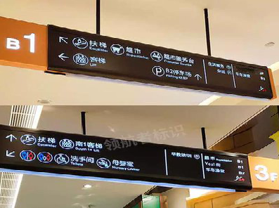 南平如何通过商场标识牌引导客流分布？