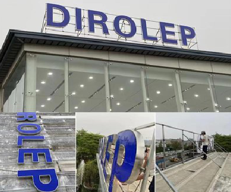 南平楼顶发光字安装的注意事项。